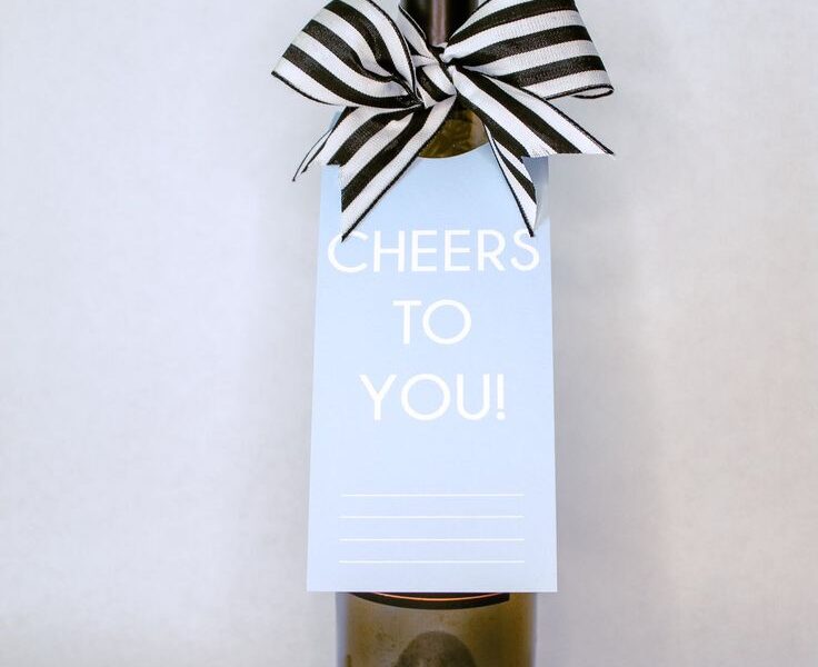 Custom Bottle neck tags