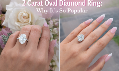 2 carat oval diamond rings