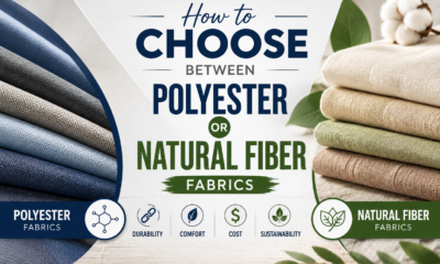 How to Choose Between Polyester or Natural Fiber Fabrics
