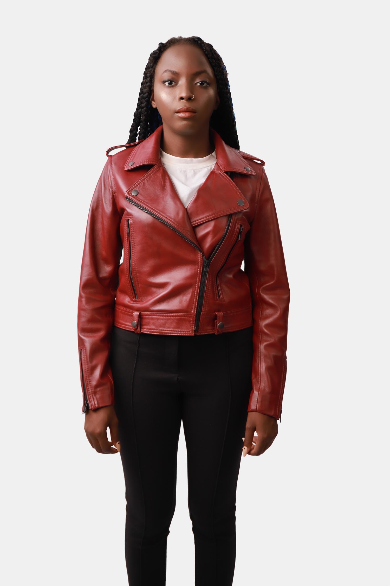 womens leather jacket