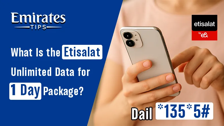 Etisalat Unlimited Data for 1 Day