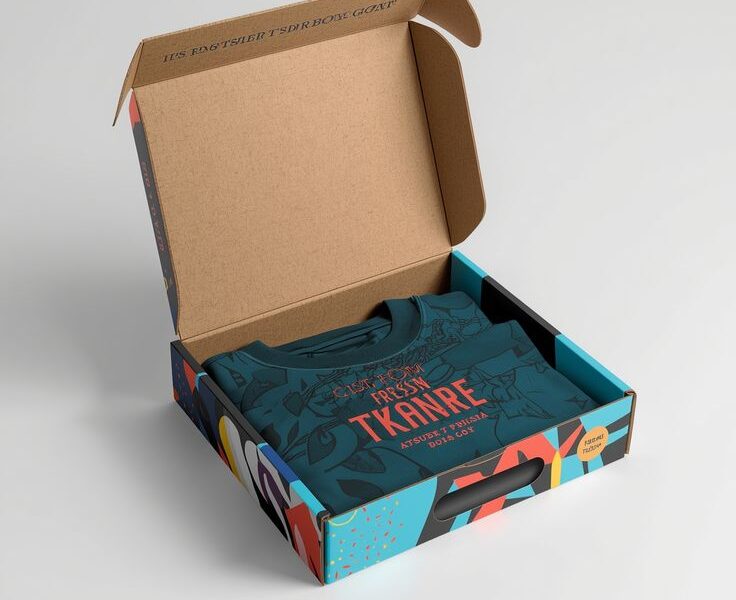 Custom T Shirt Boxes