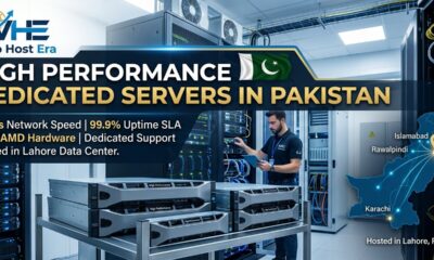 Dedicated Servers hosting in pakistan