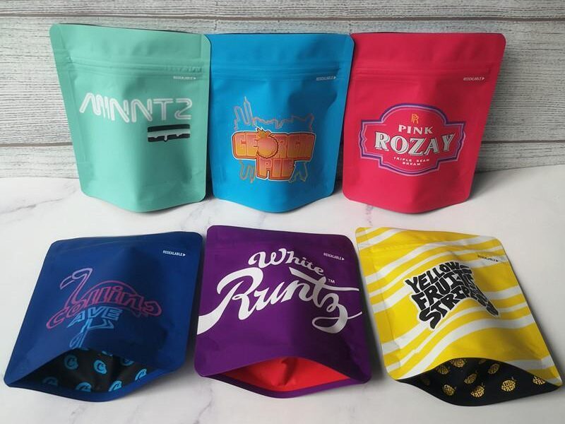 Custom Cannabis Mylar Bags