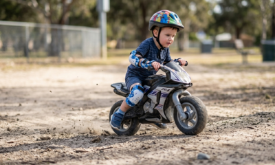 riding motorbike