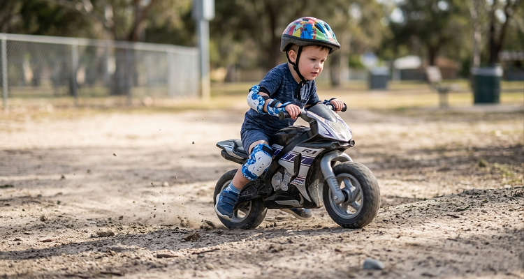 riding motorbike